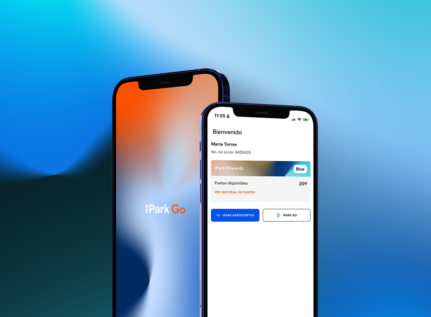 Descarga la app iPark Go